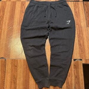 Gymshark Black Fleece Retro Tech Sportswear Sweatpants Jogger Small